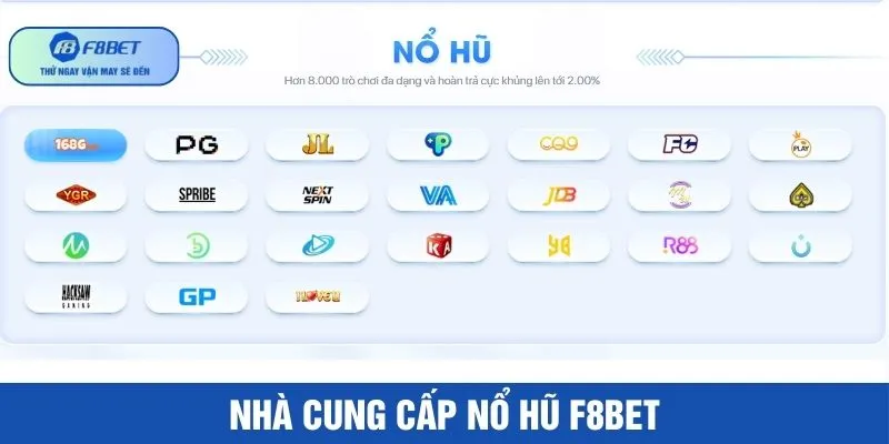 Khám phá nổ hũ F8BET cùng Jackpot khổng lồ